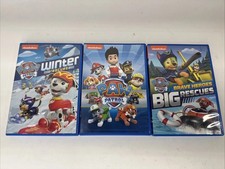Paw Patrol Dvd Lot Of 3 Chase Marshall Sky Everest