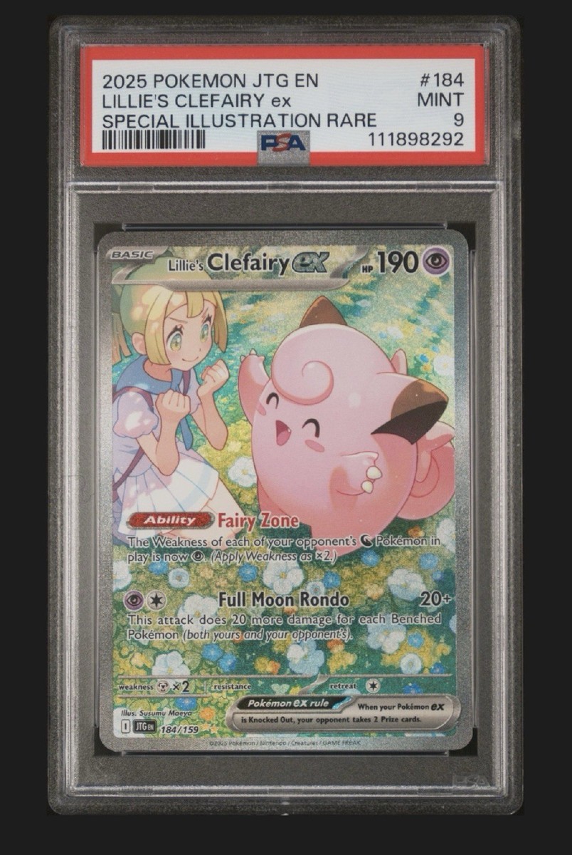Lillie's Clefairy ex 184/159 Sv09: Journey Together Holo for