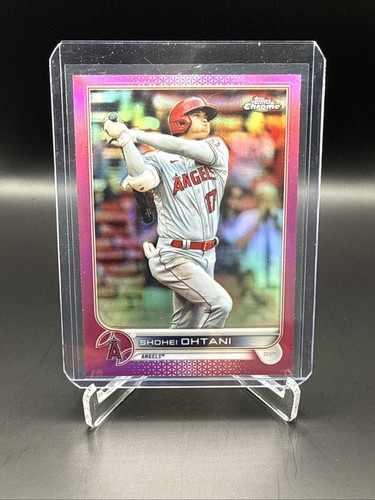 2022 Topps Chrome - Shohei Ohtani #1 Pink Refractor