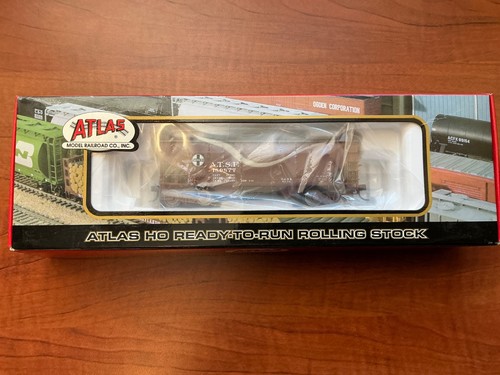 HO Atlas 2 Bay Offset Side Coal Hopper Car Santa Fe ATSF #180877 | Zustand: New