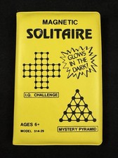 Vintage Magnetic Night Glow Solitaire 514-29 Smethport Specialty - Made in USA