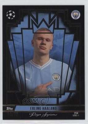 2023 Topps Total Football Series 1 Collector Cards #75 /75 Erling Haaland 14dq