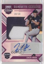 2018 Panini Elite Extra Edition Purple 10/10 Zack Hess #UCSA-ZH Auto 1u6