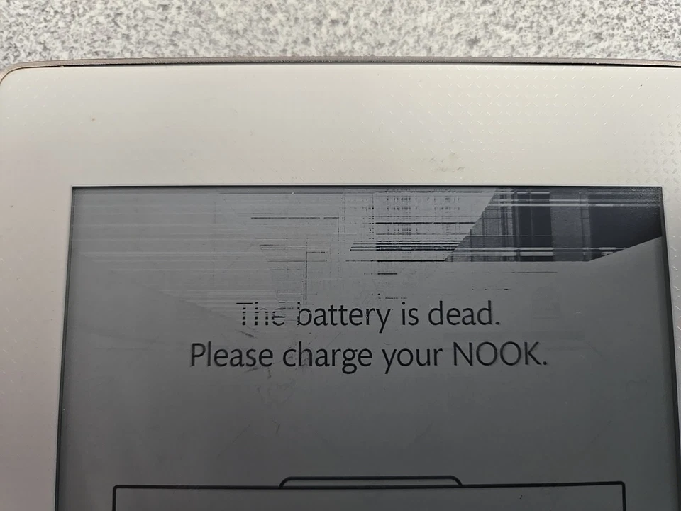 Считыватель Barns & Noble BNRV510 Nook 6 дюймов только на запчасти - Изображение 2 из 4