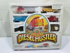 Vintage Bachmann, Diesel Hustler HO scale model train set.