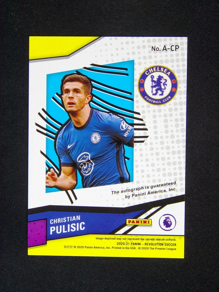 2020-21 Panini Revolution Christian Pulisic Auto - Image 2 of 2