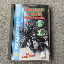 The Masked Rider: Kamen Rider ZO Sega CD 1994 AUTHENTIC W/Manual