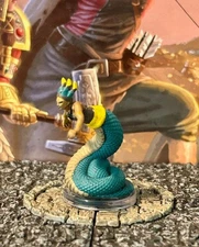 Yuan Ti Malison Type 3 D&D Miniature Dungeons Dragons Ghost Light 37 priestess