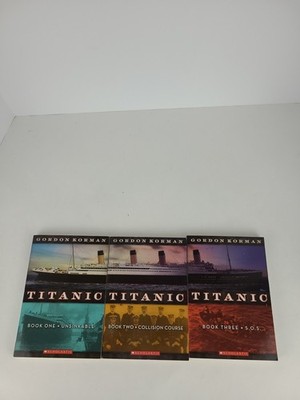 Titanic Series by Gordon Korman (2011, Trade Paperback) 3 Book Series