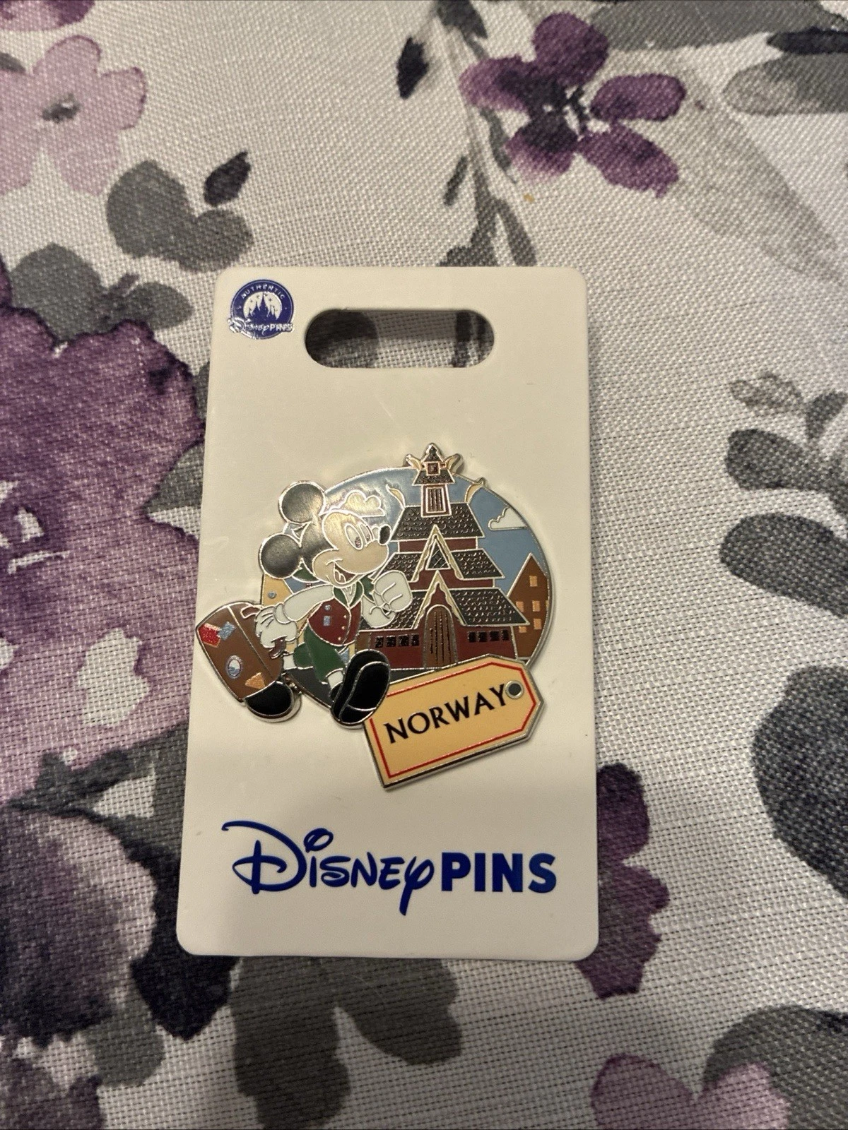 Disney Parks Epcot World Showcase Collection Pin Norway Mickey Mouse