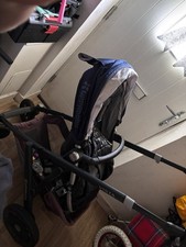 UPPAbaby VISTA Single Pushchair with Carrycot/Bassinet & Seat Unit Grey