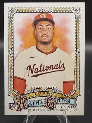 2025 Topps Allen & Ginter - James Wood #101 RC Washington Nationals Free Ship