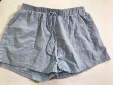 Women's Casual Light Blue Shorts Size M