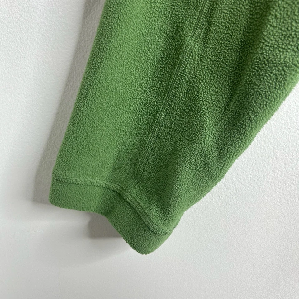 Suéter Pullover LL Bean Para Hombres Verde Polar Cuarto Cremallera XL Exterior Senderismo Térmico Foto 3 de 4