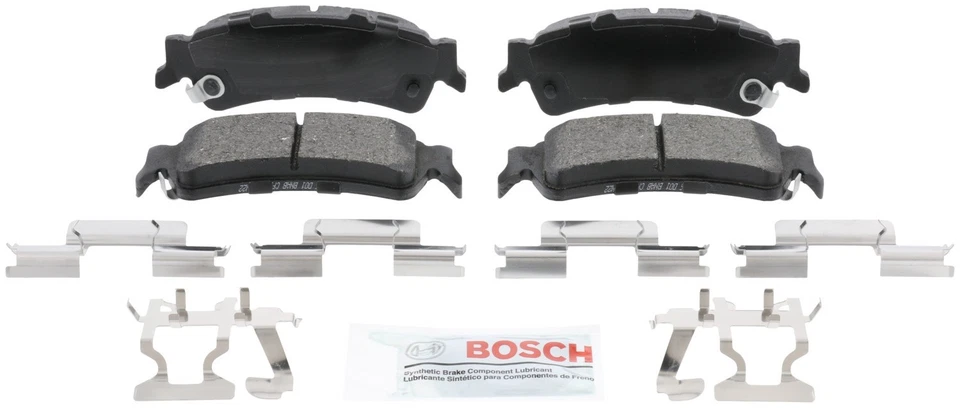 Juego de pastillas de freno de disco traseras Bosch BE792H para 93-11 Chevrolet Astro Silverado 1500 Foto 2 de 4