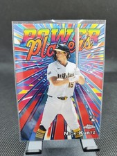 Nick Kurtz 2025 Topps Chrome Update Power Players Rookie Insert #PP-30 Athletics