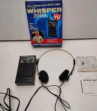 New In Box 1991 Vintage Whisper 2000 Personal Sound Modulator Amp System WS2000