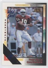 1992 Wild Card 5 Stripe Tony Sacca #402 Rookie RC 0a7. rookie card picture