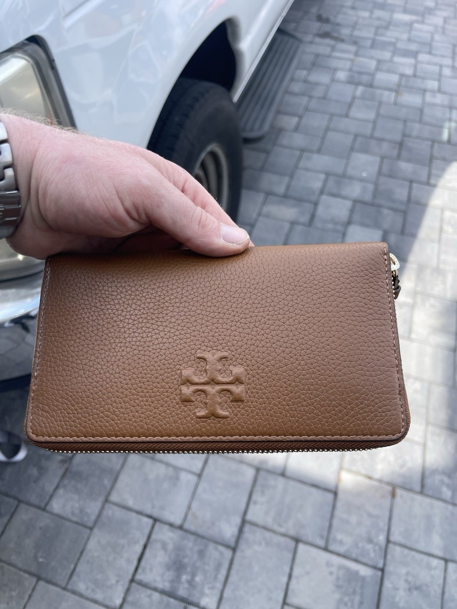 Tory Burch Women's Leather Clutch - Brown New With Tags