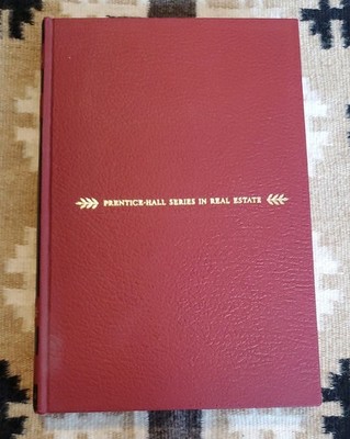 Real Estate Brokerage-Prentice Hall Series in Real Estate-1965