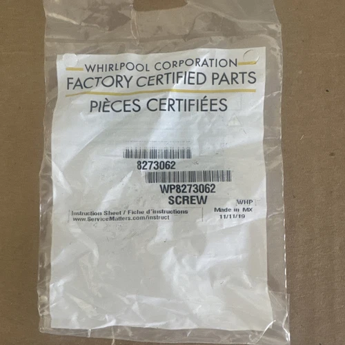 ForeverPRO WP8273062 Screw for Whirlpool Range 8273062 74009337 831212 AH393669