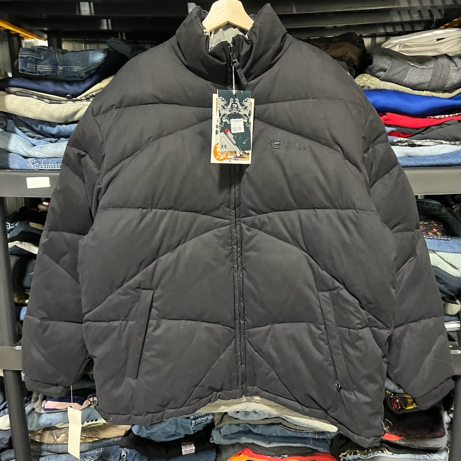 Vintage Ecko Function Puffer Jacket Reversible XL… - image 5