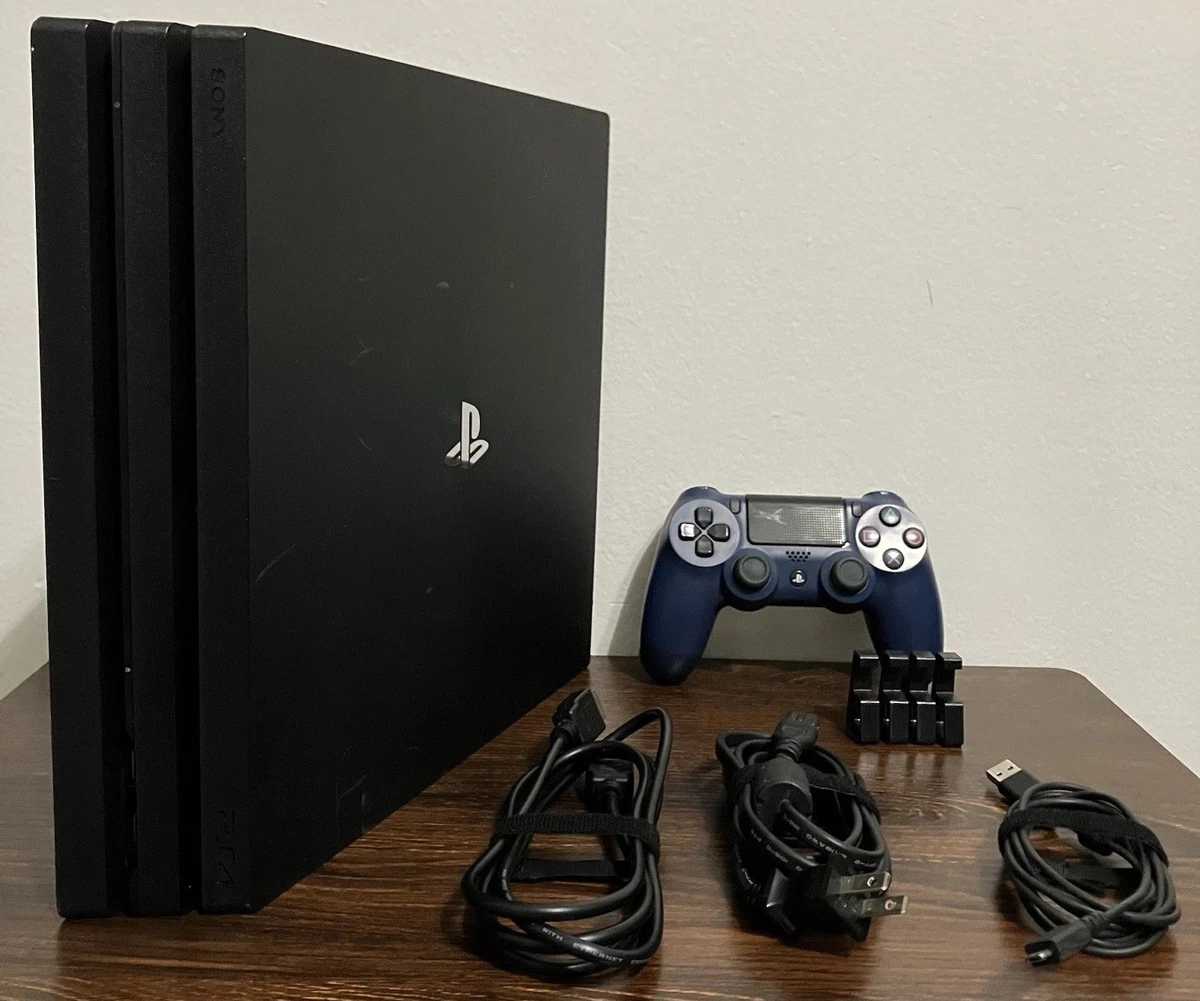 Sony PlayStation 4 Pro Black 1 TB Consoles for sale | eBay