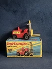 Matchbox No. 15 Fork Lift Truck With Original Box, Red, 1972 Lesney