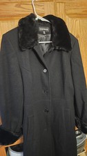 Donnybrook Wool Coat size 16P Women's Vintage 90s