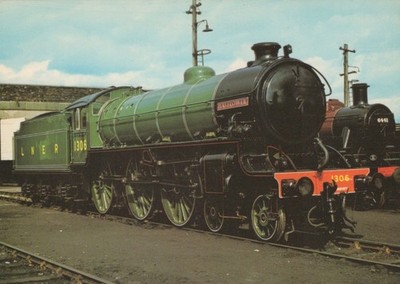 Eisenbahnverkehr Postkarte - LNER Class B1 No 1306 Mayflower Train RR23141