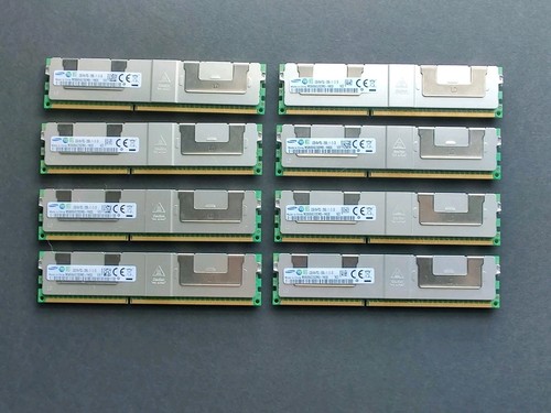 256GB (8x32GB) PC3L-12800L DDR3-1600MHz 4Rx4 Reg-ECC Samsung M386B4G70DM0-YK0