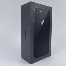Apple A1863 iPhone 8 Space Gray 64GB Genuine EMPTY RETAIL BOX ONLY