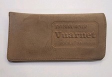 VTG Vuarnet Skilynx Acier Pouilloux Paris Sunglasses Case Pouch Khaki Tan