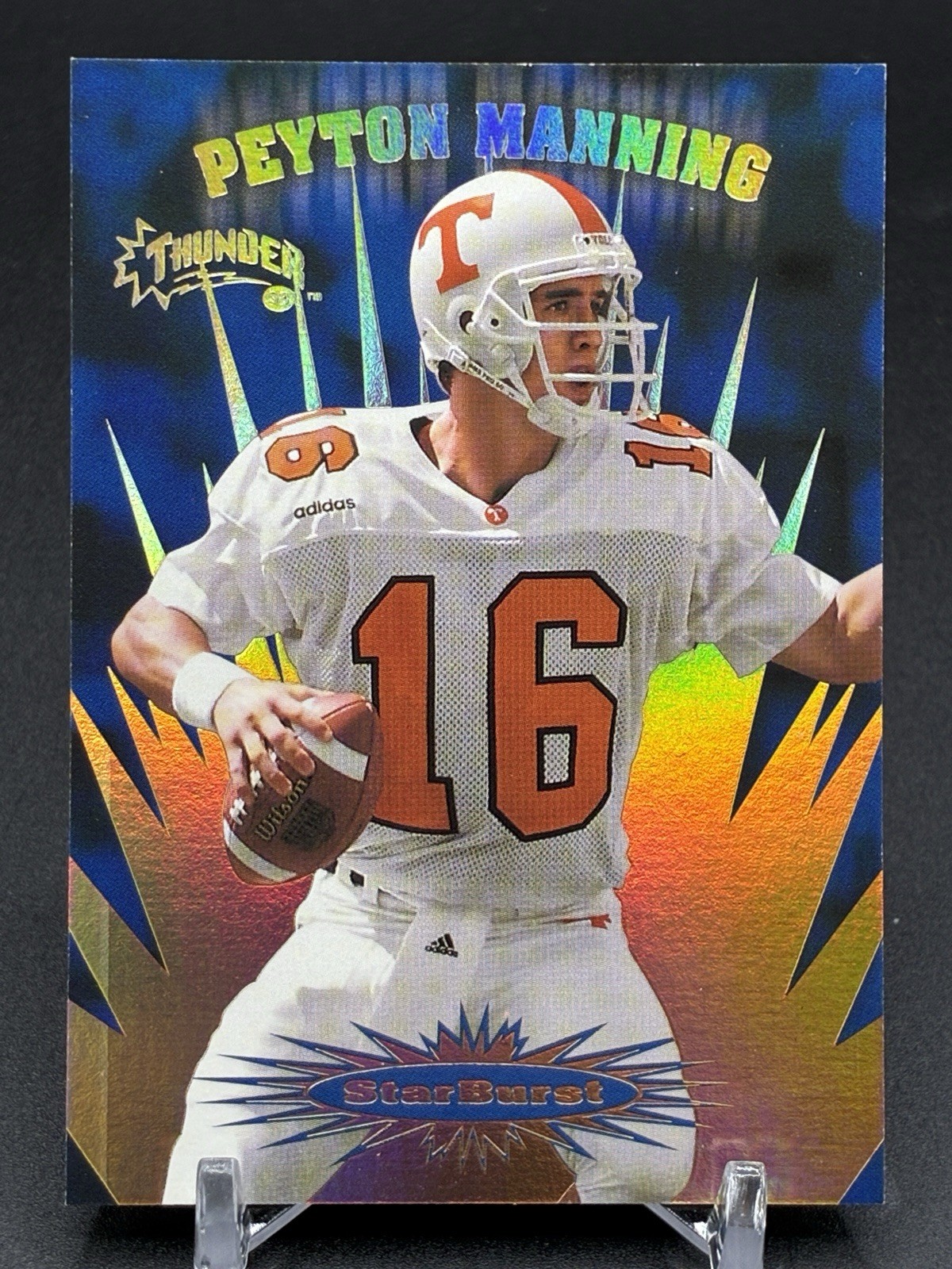 1998 Skybox Thunder Starburst Peyton Manning #6