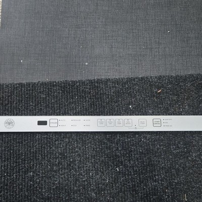 Bertazzoni Z290116 Silver Control Panel Overlay for Dishwasher