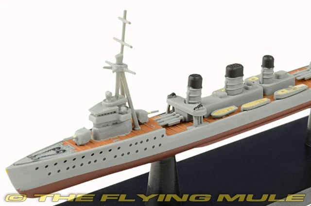 Eaglemoss 1:1100 clase Tenryu crucero ligero IJN Tatsuta SIN CARGADOR Foto 3 de 4