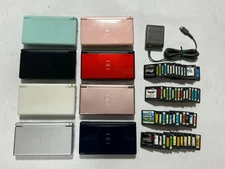 Nintendo DS LIte  Console region free / Charger random 2 games  from US