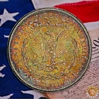 1921-S Morgan Silver Dollar MONSTER Tone Album Set-break Old Collectible Coin