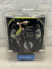 Sennheiser HD 202 Headphones On-Ear Closed Back Powerful Bass Black - Amazing