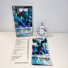 Metal Gear Solid Digital Graphic Novel Sony PSP 2006 Spiel komplett 
