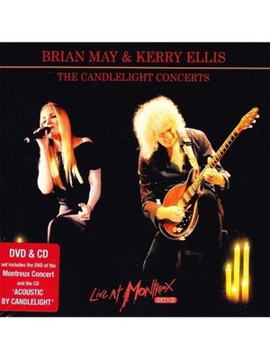 BRIAN MAY&KERRY ELLIS-THE CANDLELIGHT CONCERTS:LIVE AT MONTREUX 2013 2DVD+CD NEU