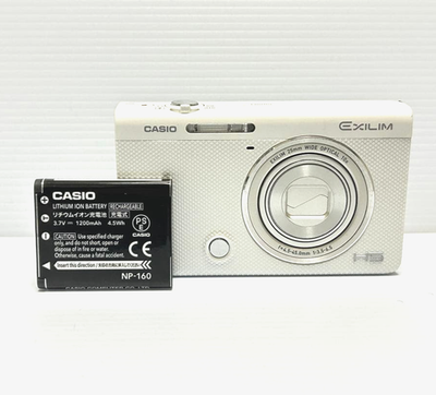 CASIO EX-ZR70 ホワイト デジタルカメラ CASIO EXILIM EX-ZR70 White Digital Camera for sale online | eBay