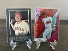 2021 Topps Panini Mike Trout (2) Card Lot #85 #20 Los Angeles Angels