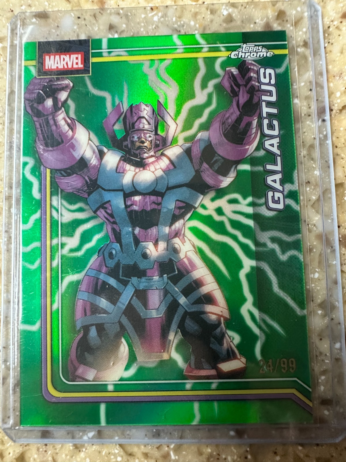 Galactus /99 Green Refractor #038 2026 Topps Chrome