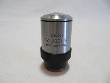 Carl Zeiss ausJENA Planachromat HI 100x 1,25 Mikroskop Objektiv Blutuntersuchung