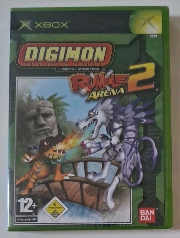Xbox Digimon Rumble Arena 2 [PAL FR] Complet Boîte Notice CI 50