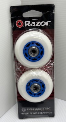 Razor Ripstik Castor Board Replacement Wheels 76mm Wheels ABEC-5 Bearings 