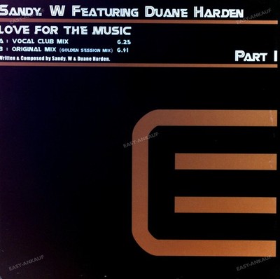 Sandy W - Love For The Music Maxi (VG) .