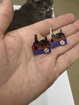 Loyal Order Of The Moose 112th Convention Pins Chicago 2000 Millennium 2 Of New