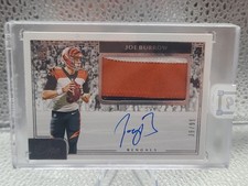 2020 Panini One Joe Burrow On Card Rookie Patch Auto /99 Still Sealed